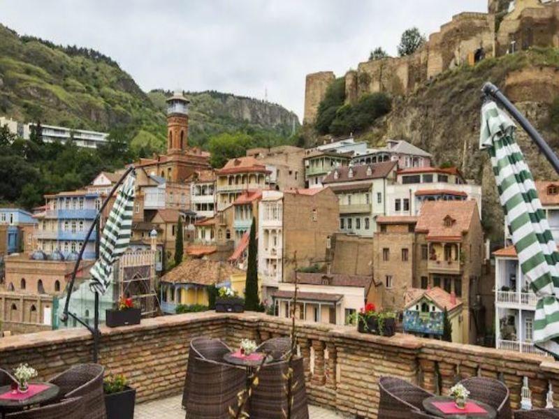 Hotel Abanotubani Tbilisi Bagian luar foto