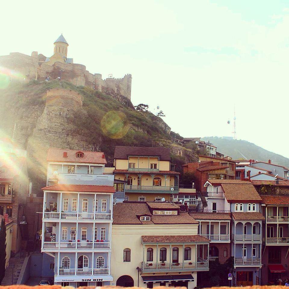 Hotel Abanotubani Tbilisi Bagian luar foto